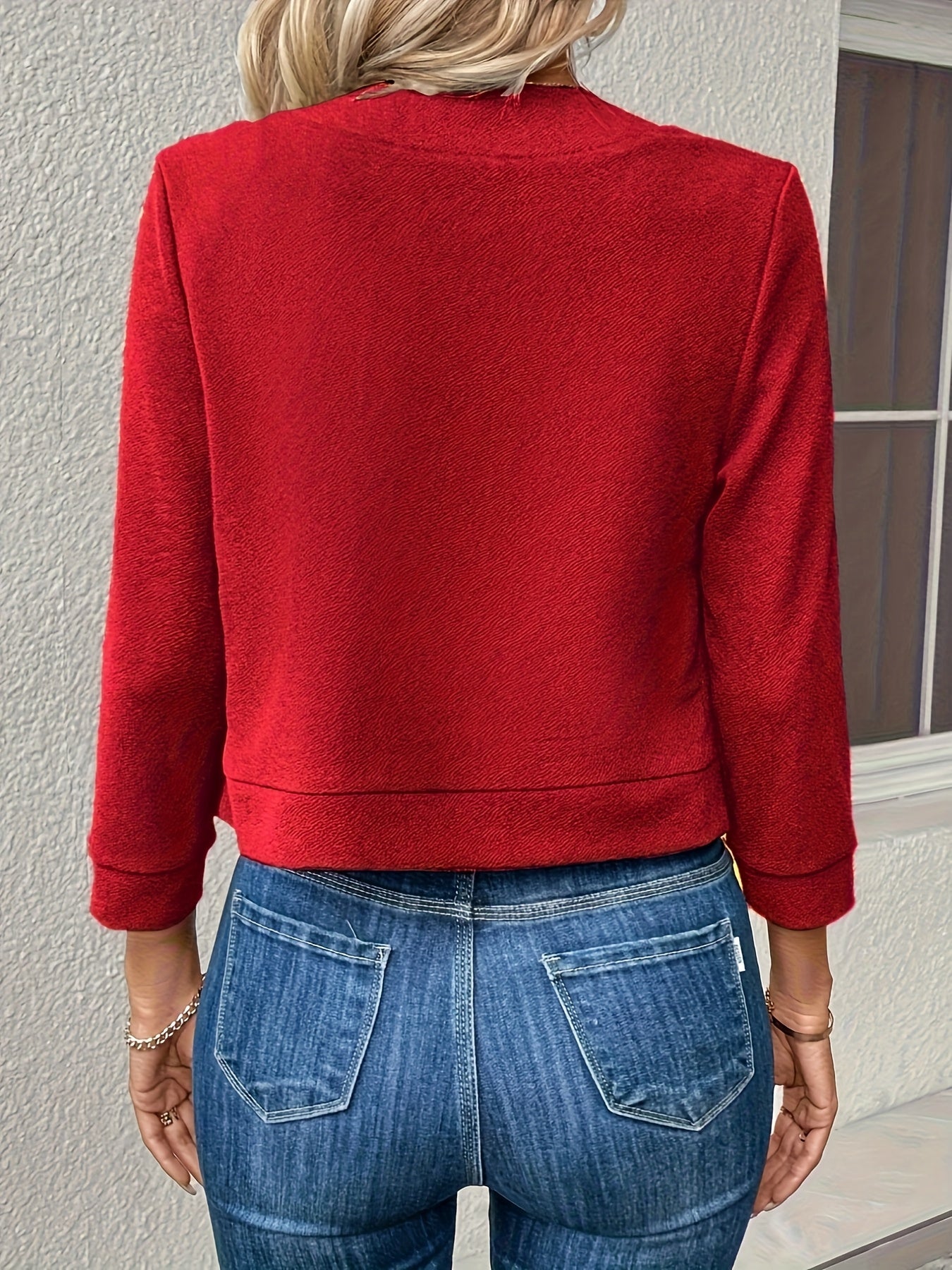 Tailored Blazer for Polished Boutique Outfits with Long Sleeves