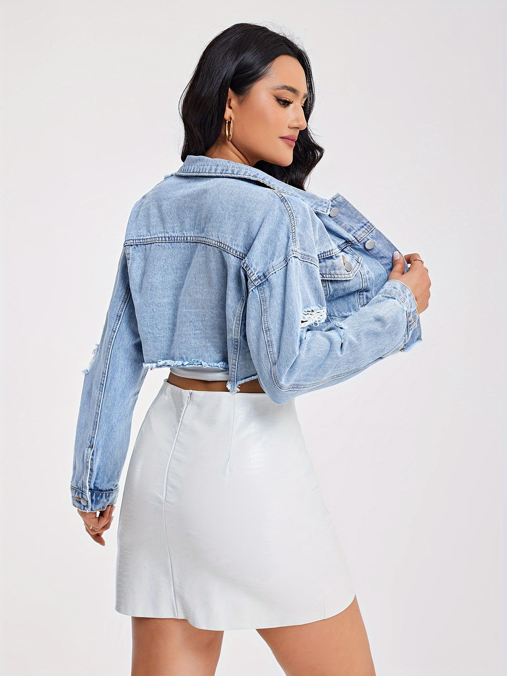 Modern Denim Jacket for Fresh Wardrobe Looks with Denim Look