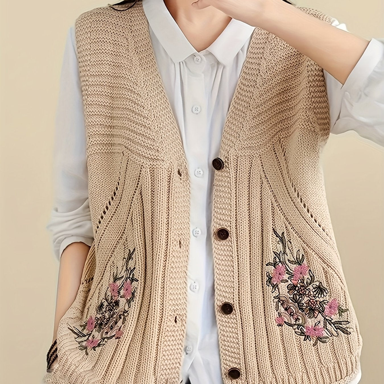 Boutique Hooded Jacket for Easy Styling with Floral Print