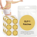 GLP-1 Weight Management Patches | 30 Pack Transdermal Slimming Patches for Appetite Control, Metabolism Boost & Bloating Relief