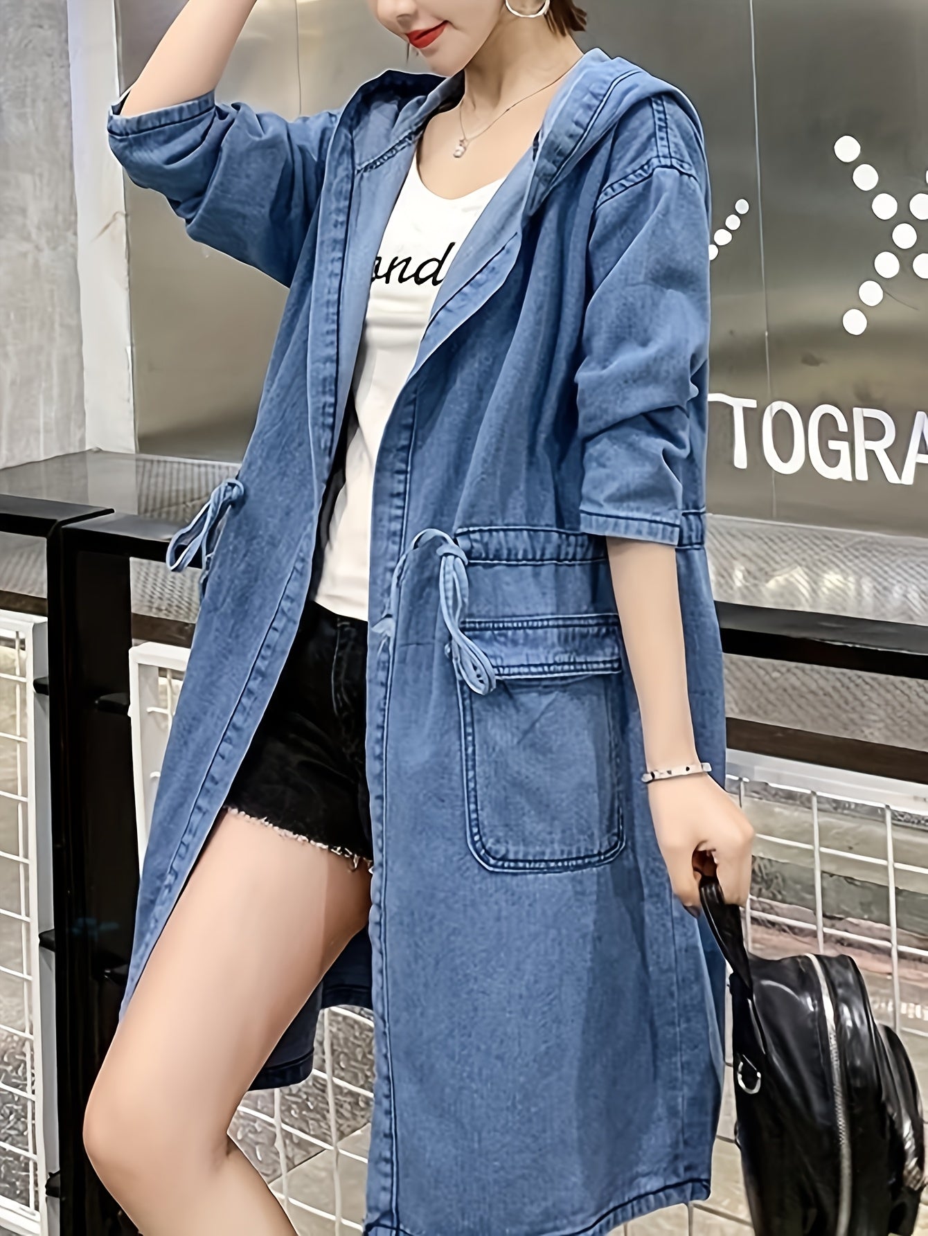 Boutique Denim Jacket for Easy Styling with Denim Look