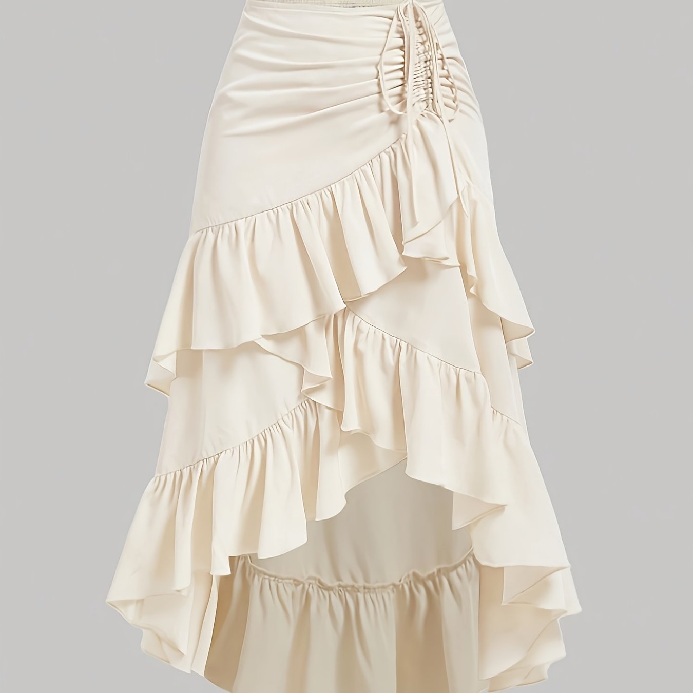 Boutique Pleated Skirt for Easy Styling with Ruffled Detail