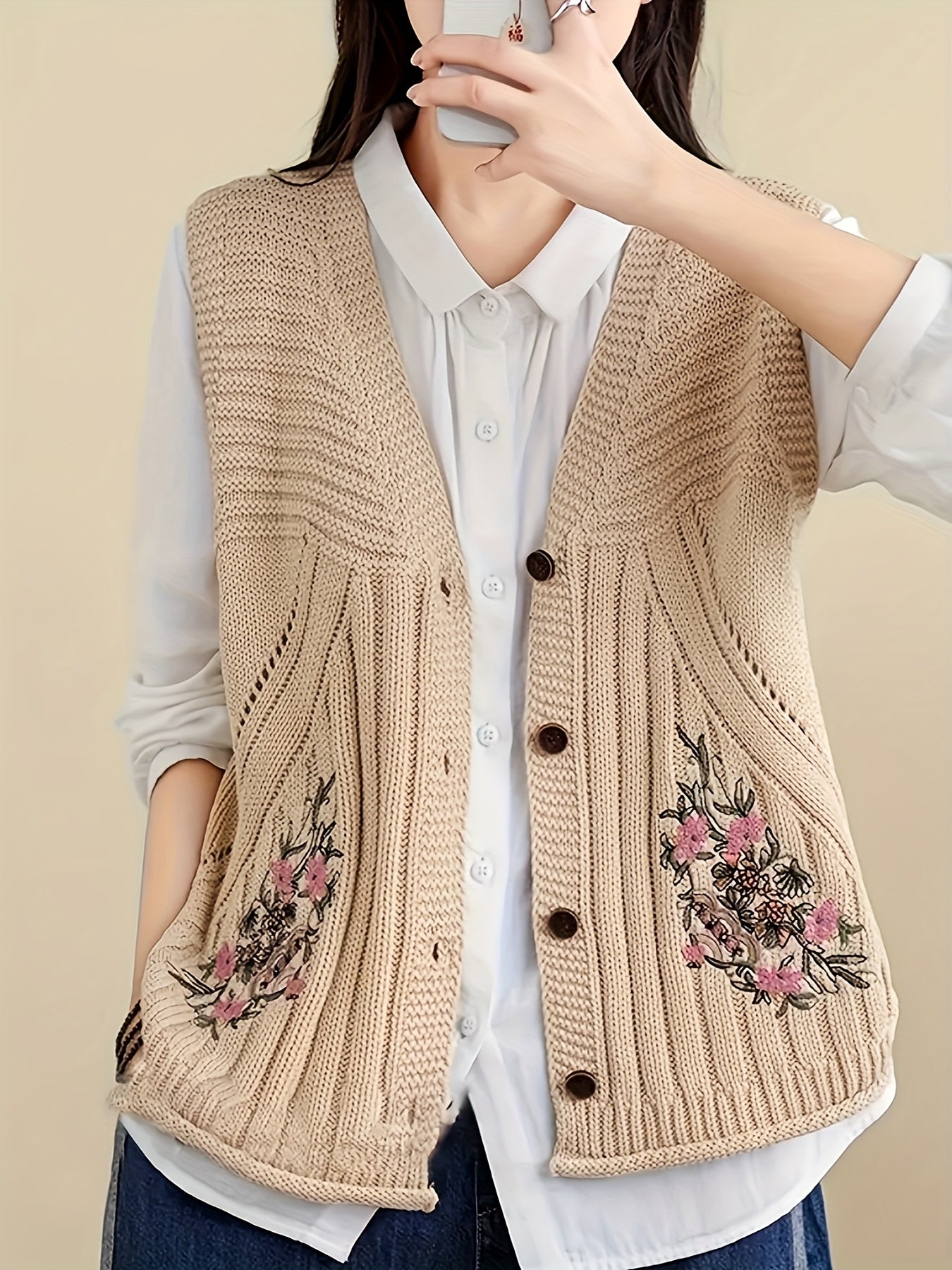 Boutique Hooded Jacket for Easy Styling with Floral Print