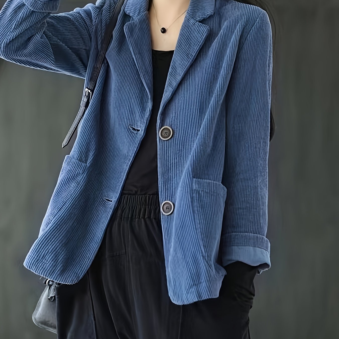 Modern Tailored Blazer for Fresh Wardrobe Looks with Long Sleeves