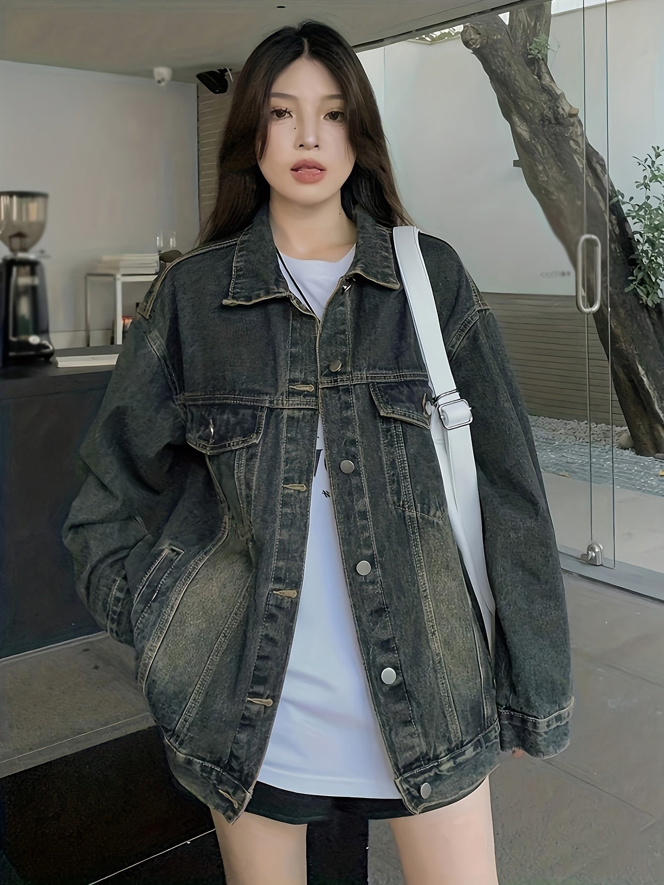 Boutique Denim Jacket for Easy Styling with Denim Look
