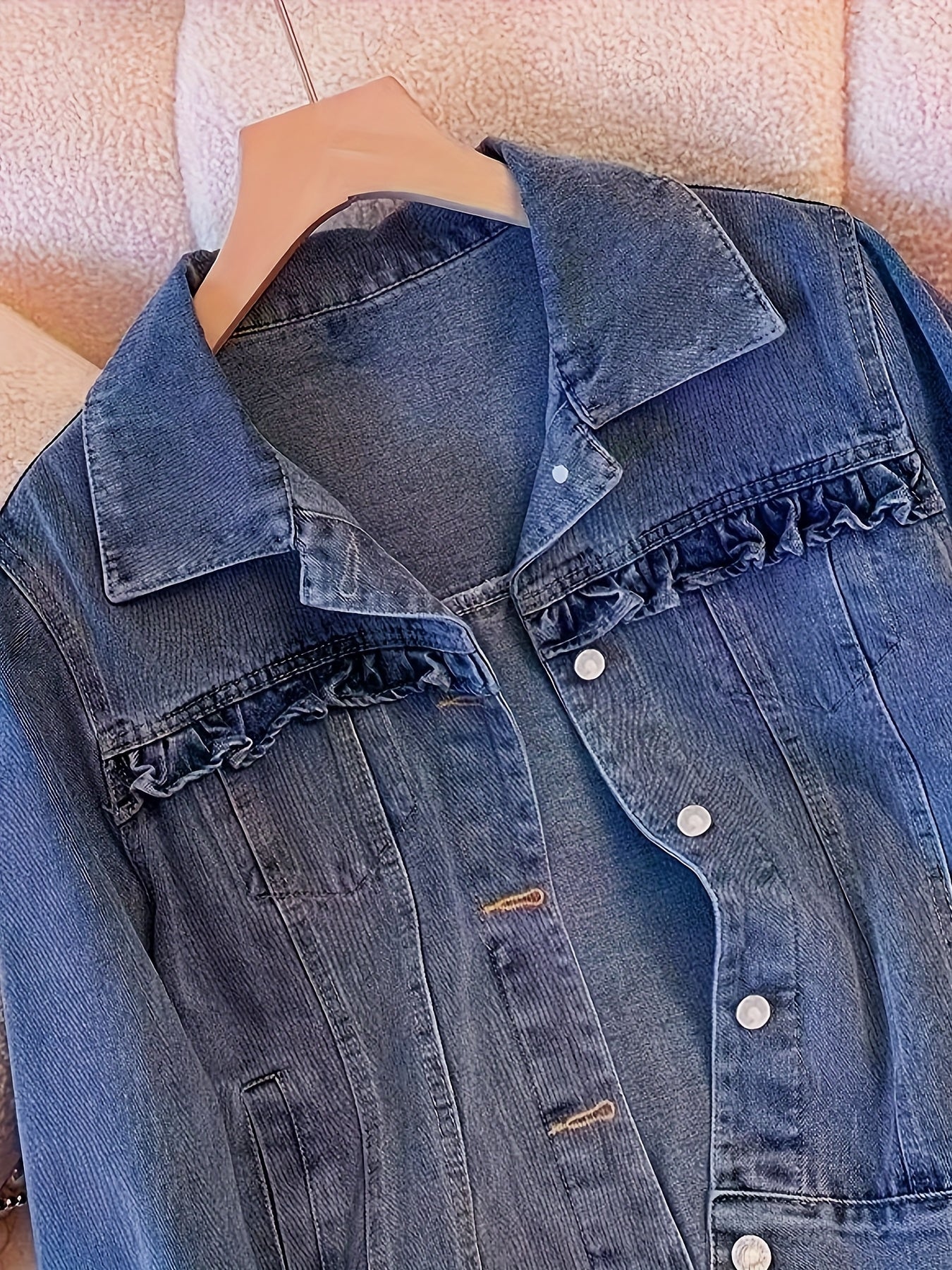 Boutique Denim Jacket for Easy Styling with Denim Look