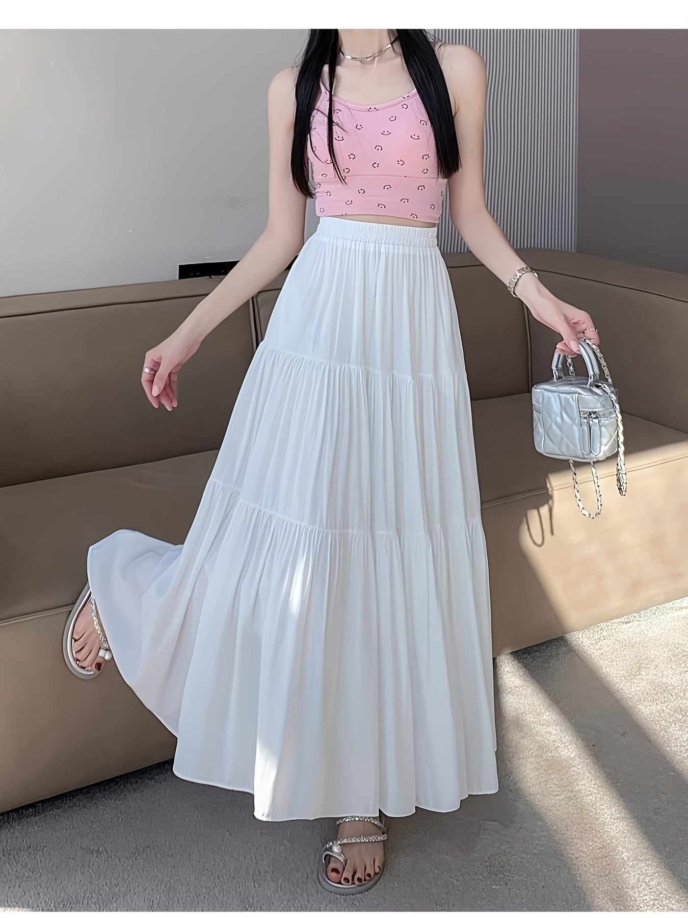 Women’s Skirt for Polished Boutique Outfits with Warm-Weather Wear