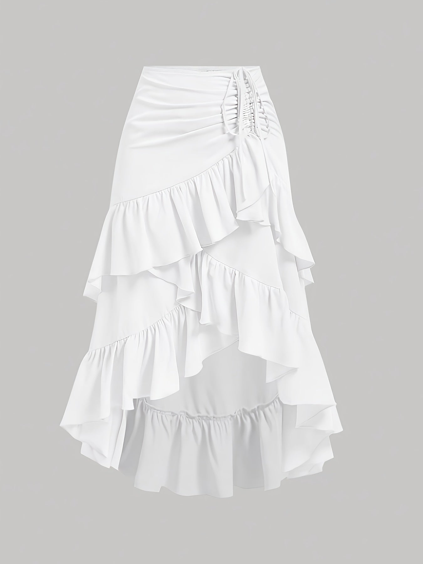 Boutique Pleated Skirt for Easy Styling with Ruffled Detail