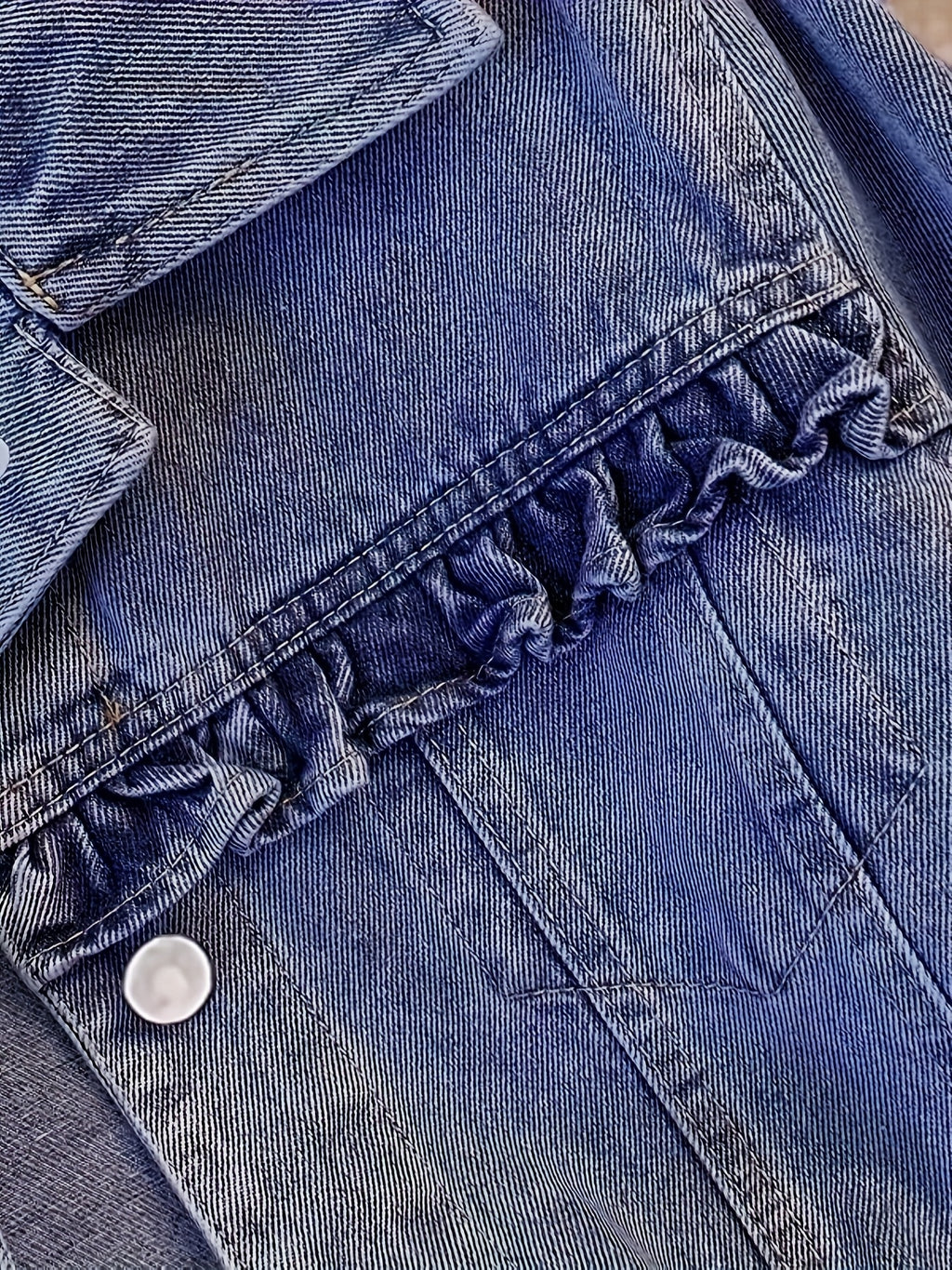 Boutique Denim Jacket for Easy Styling with Denim Look