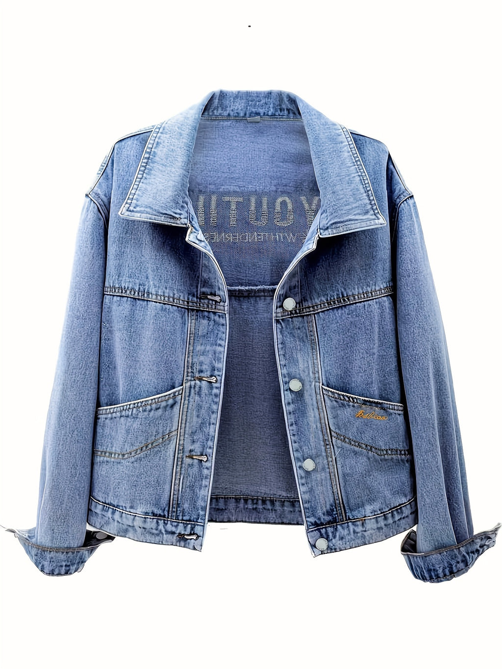 Boutique Denim Jacket for Easy Styling with Denim Look