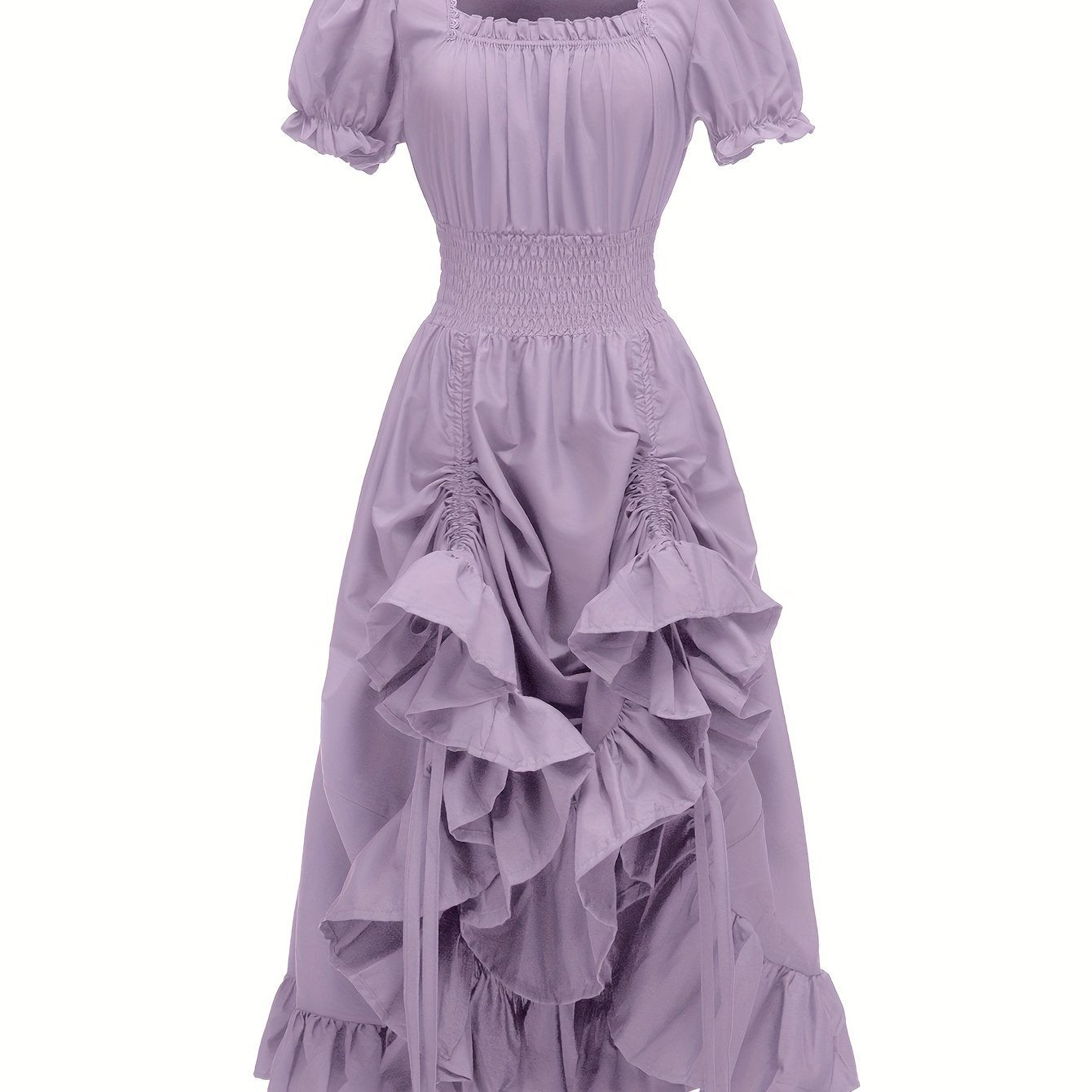 Modern A-Line Dress for Fresh Wardrobe Looks with Ruffled Detail