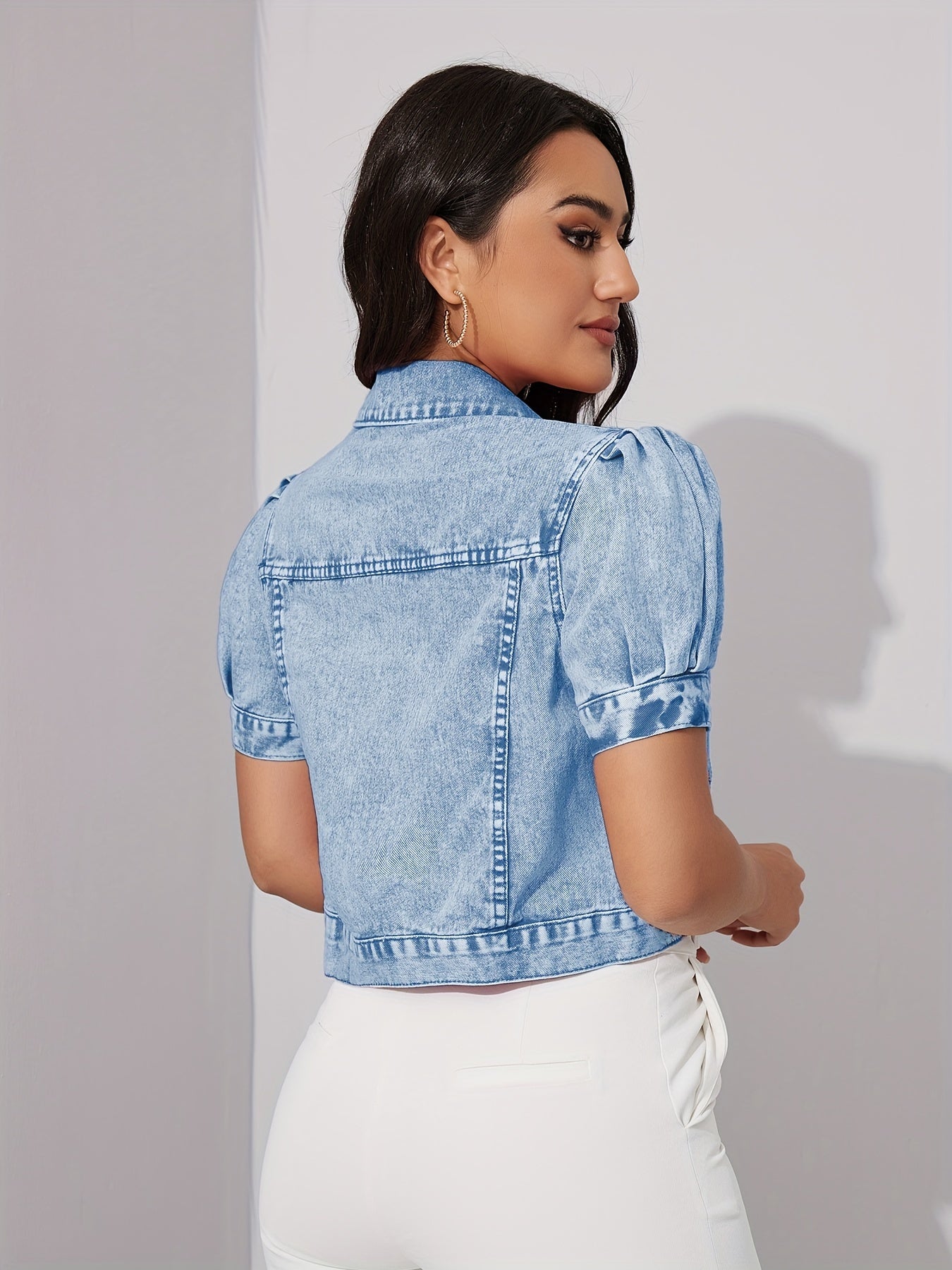 Boutique Denim Jacket for Easy Styling with Denim Look
