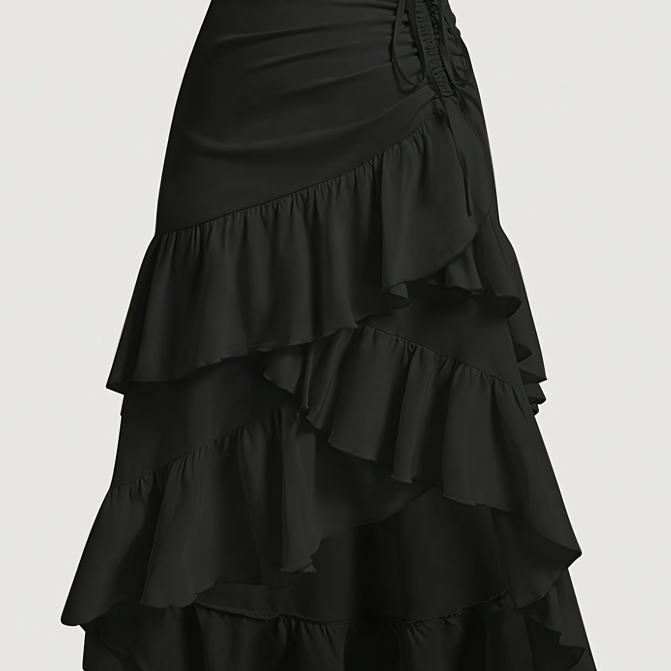 Boutique Pleated Skirt for Easy Styling with Ruffled Detail