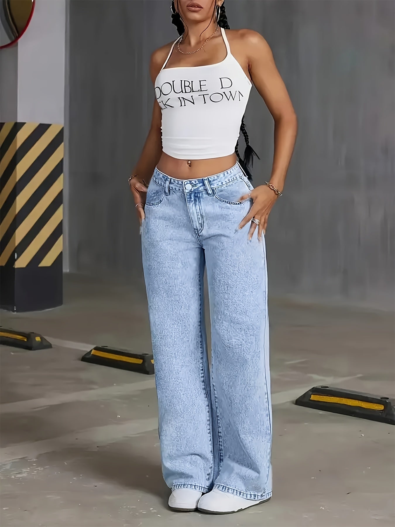 Boutique Straight-Leg Jeans for Easy Styling