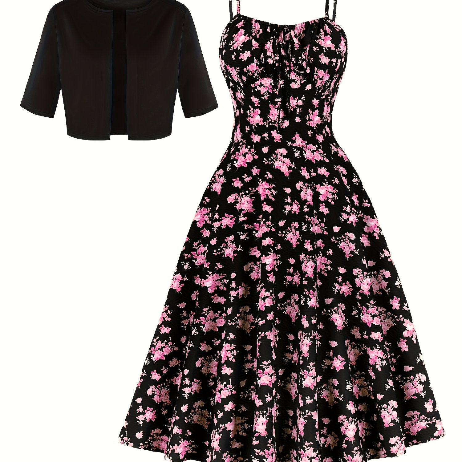Floral Skirt for Polished Boutique Outfits with Floral Print