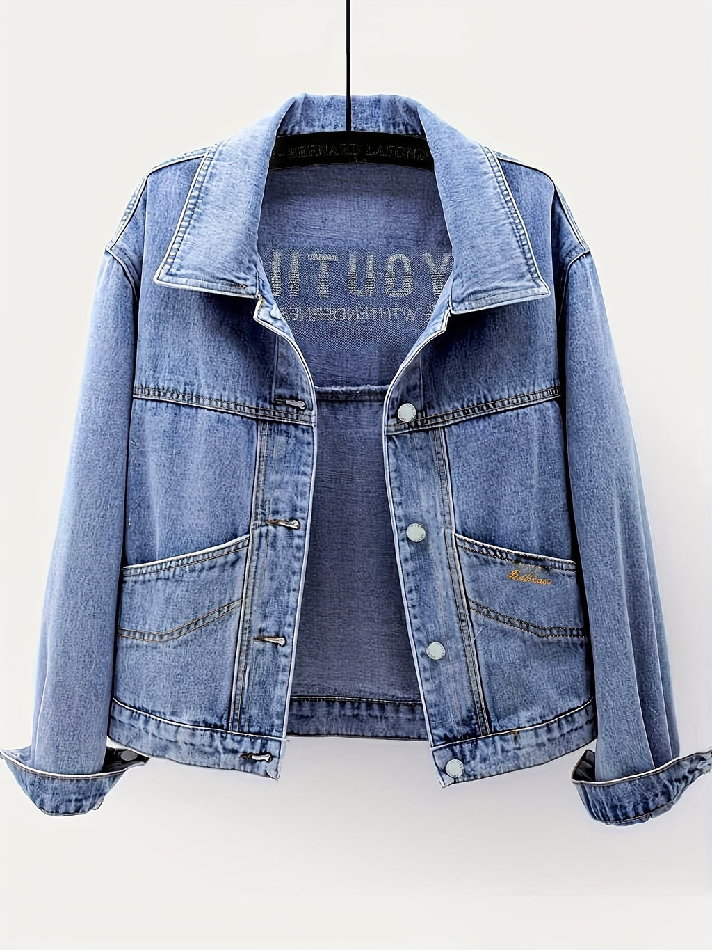 Boutique Denim Jacket for Easy Styling with Denim Look