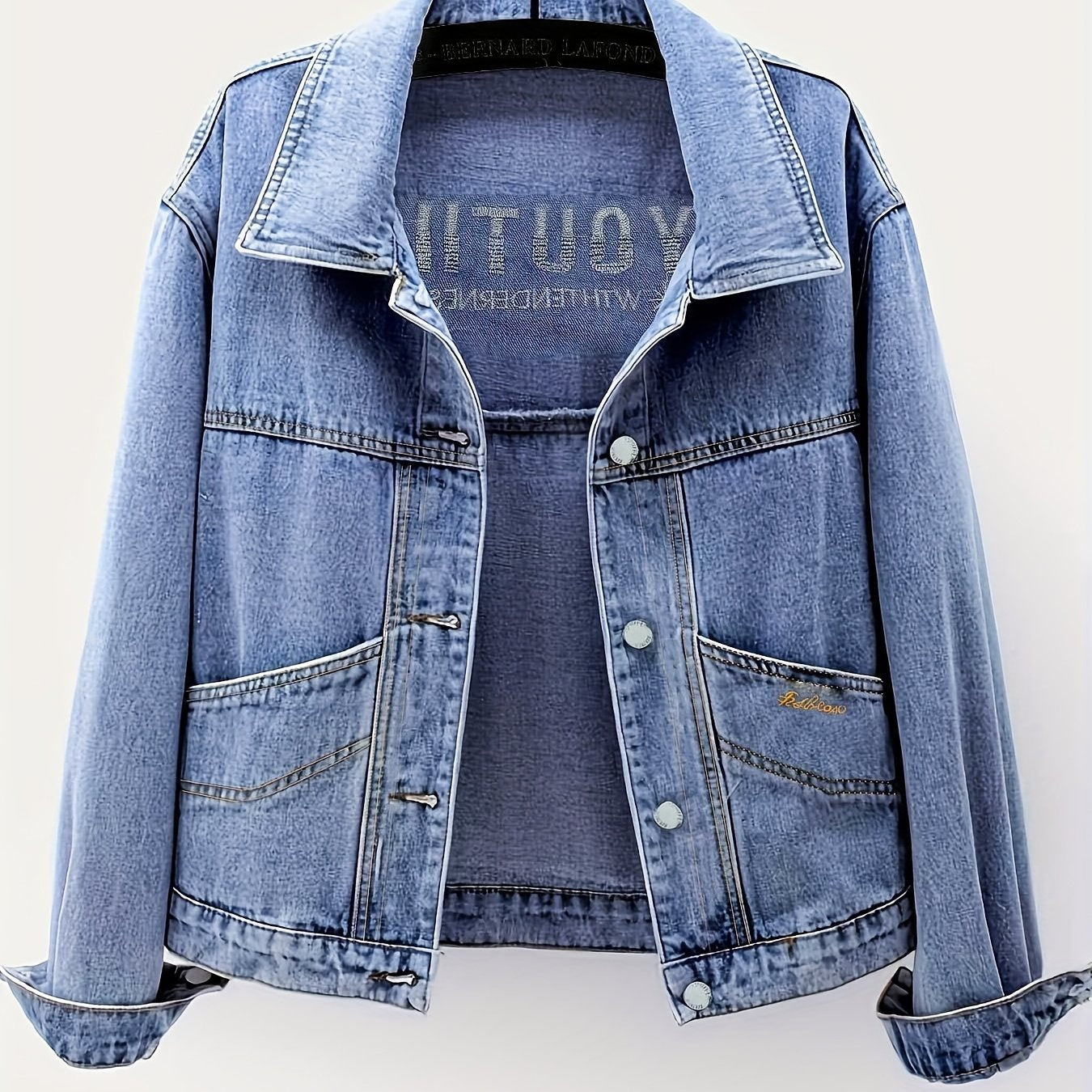 Boutique Denim Jacket for Easy Styling with Denim Look