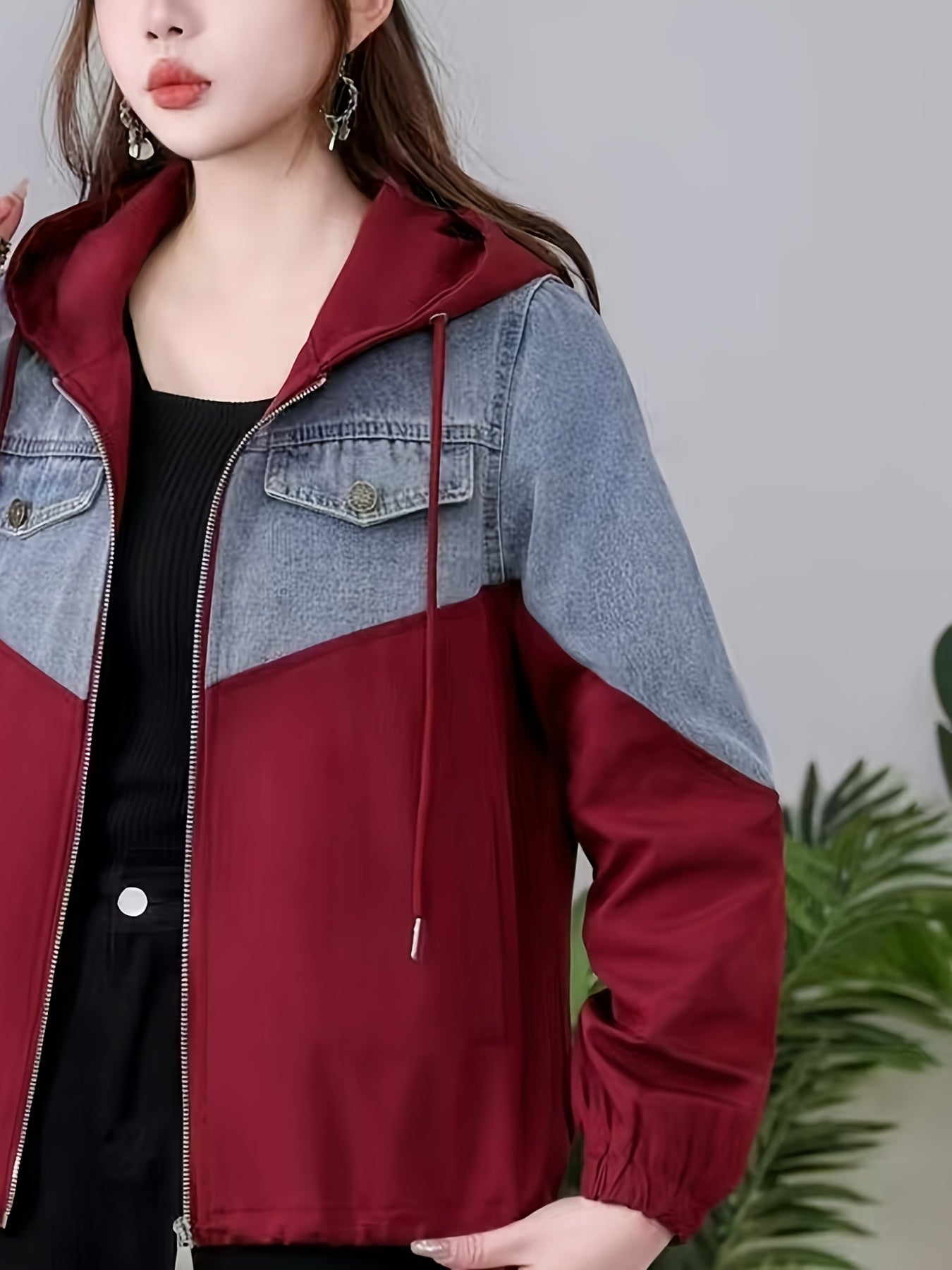 Boutique Hooded Jacket for Easy Styling with Hooded Design