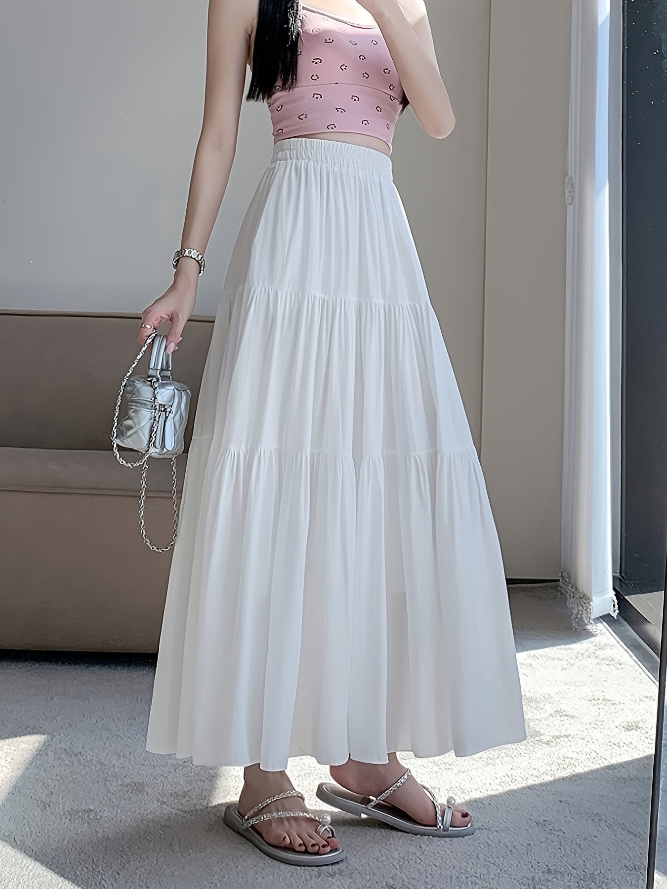 Women’s Skirt for Polished Boutique Outfits with Warm-Weather Wear