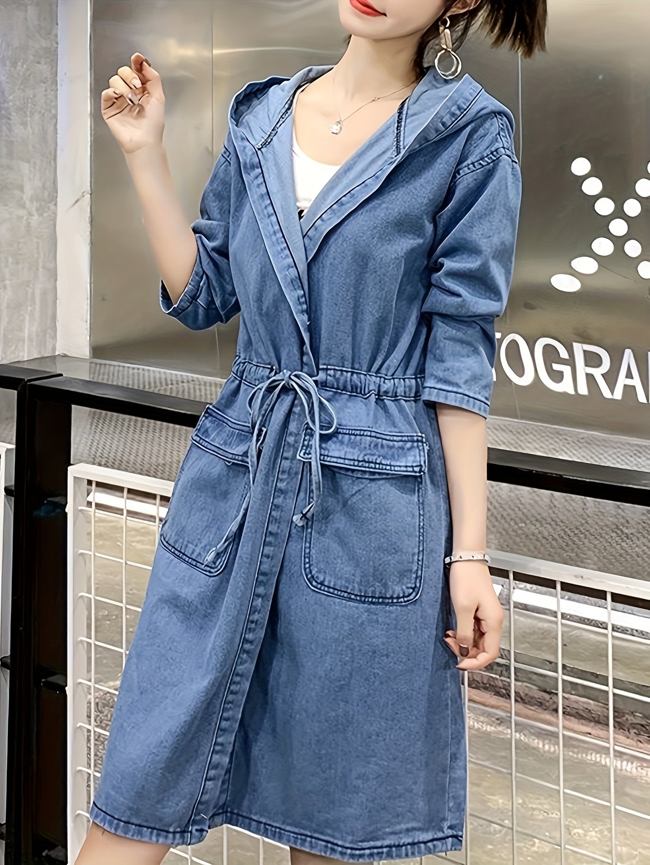 Boutique Denim Jacket for Easy Styling with Denim Look
