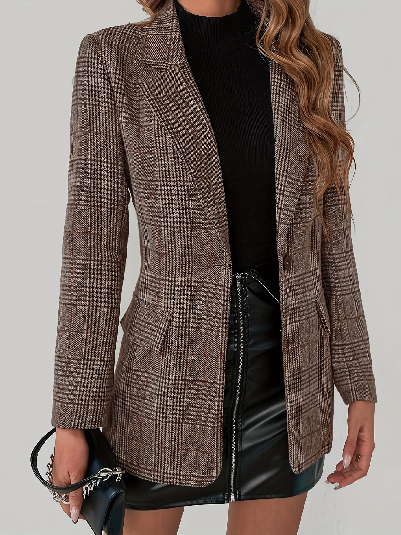 Boutique Tailored Blazer for Easy Styling with Long Sleeves