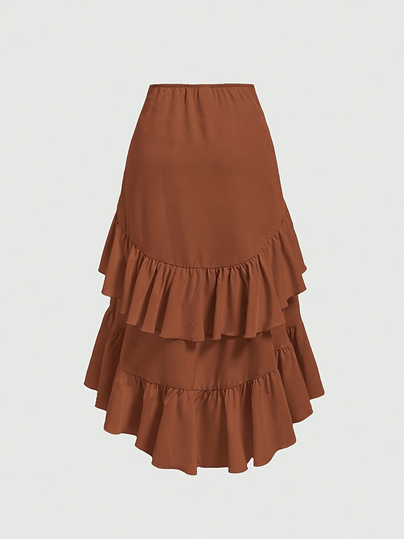 Boutique Pleated Skirt for Easy Styling with Ruffled Detail