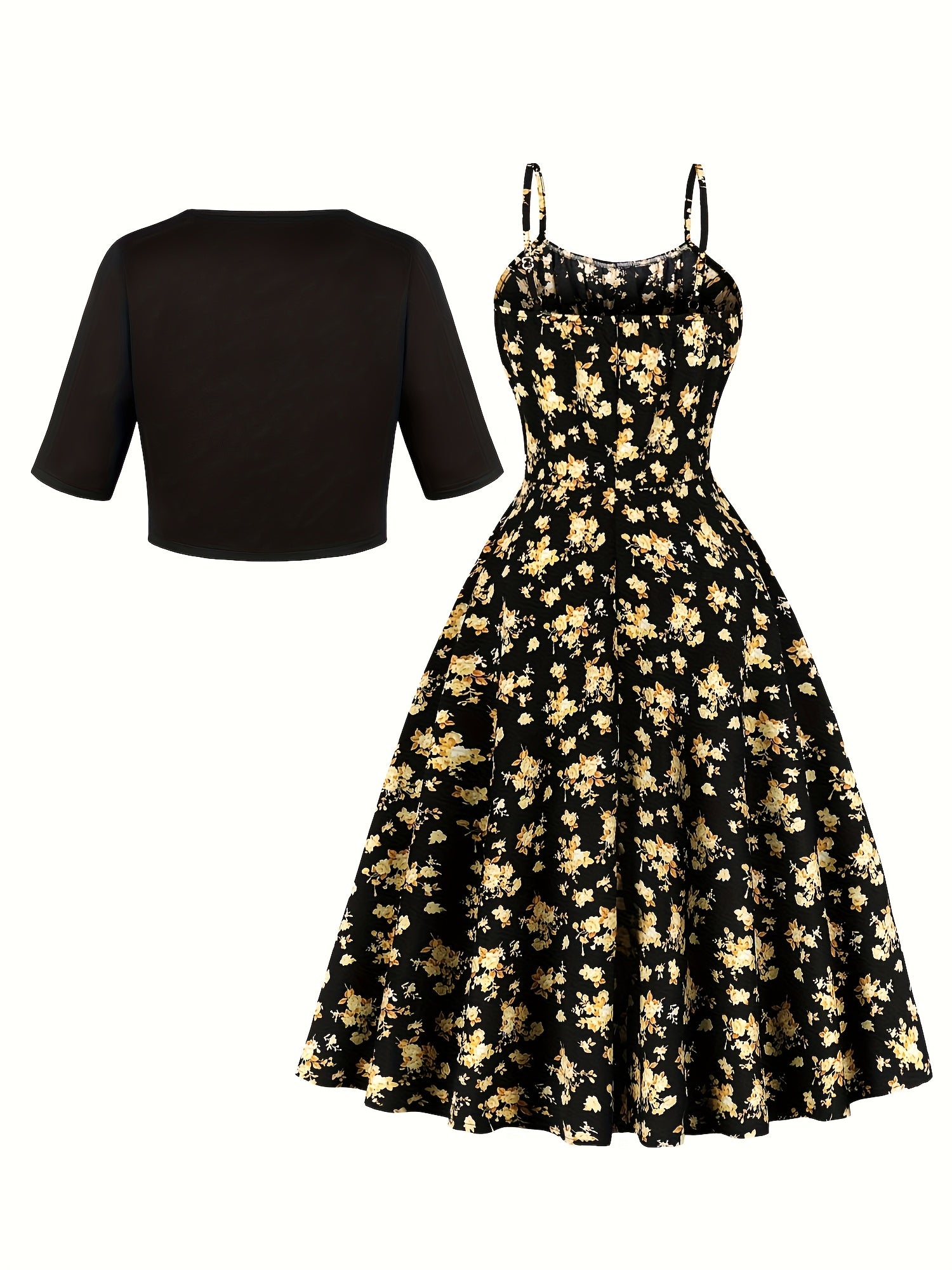 Floral Skirt for Polished Boutique Outfits with Floral Print