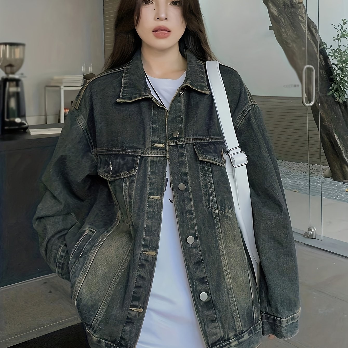 Boutique Denim Jacket for Easy Styling with Denim Look