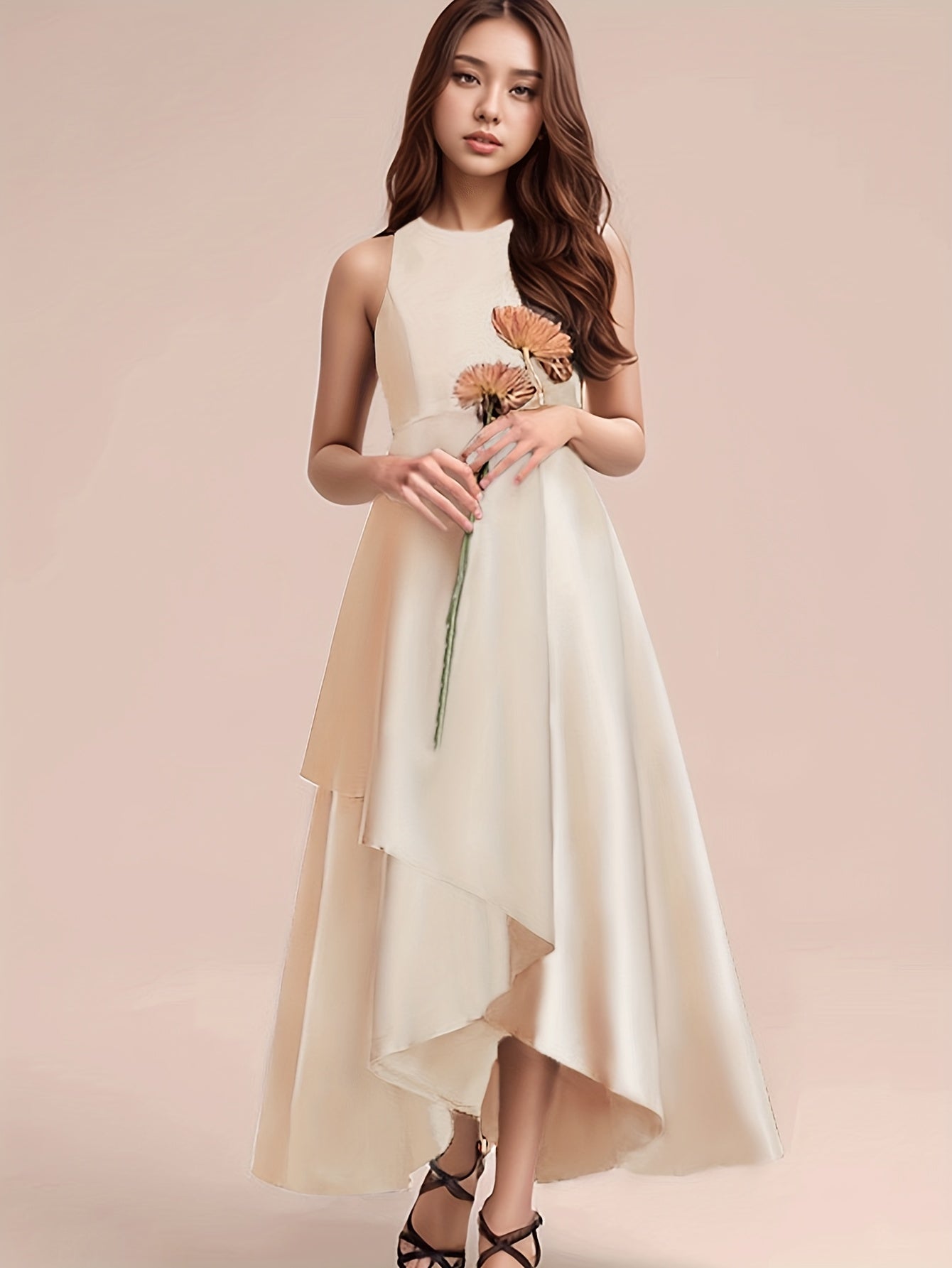 Formal Evening Gown for Polished Boutique Outfits with Floral Print