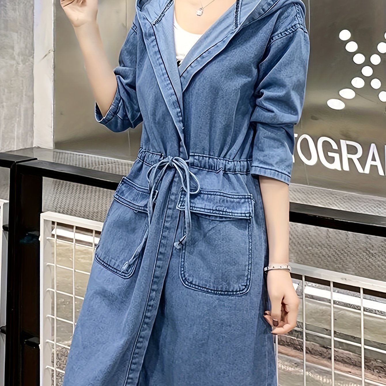 Boutique Denim Jacket for Easy Styling with Denim Look