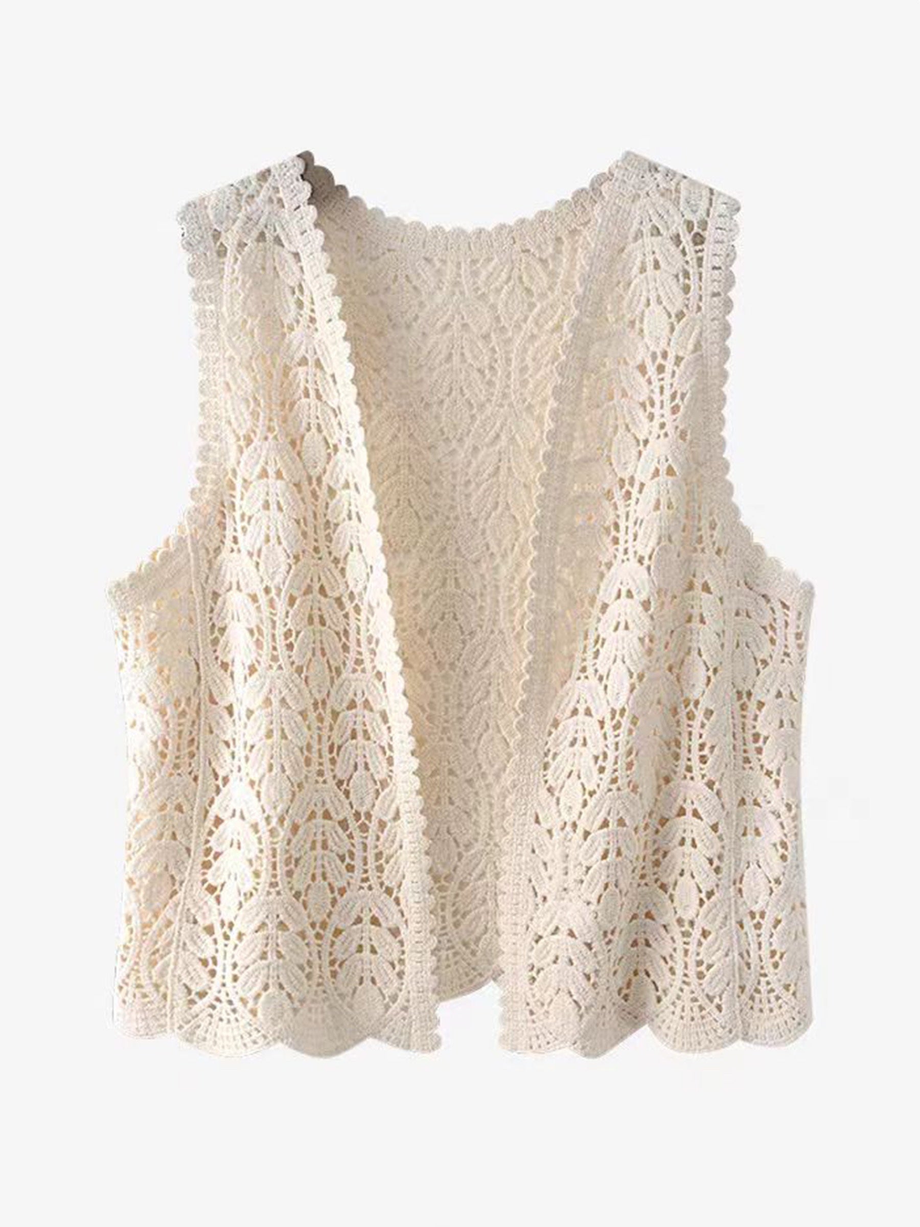 Boutique Knit Vest Top for Easy Styling with Sleeveless Cut