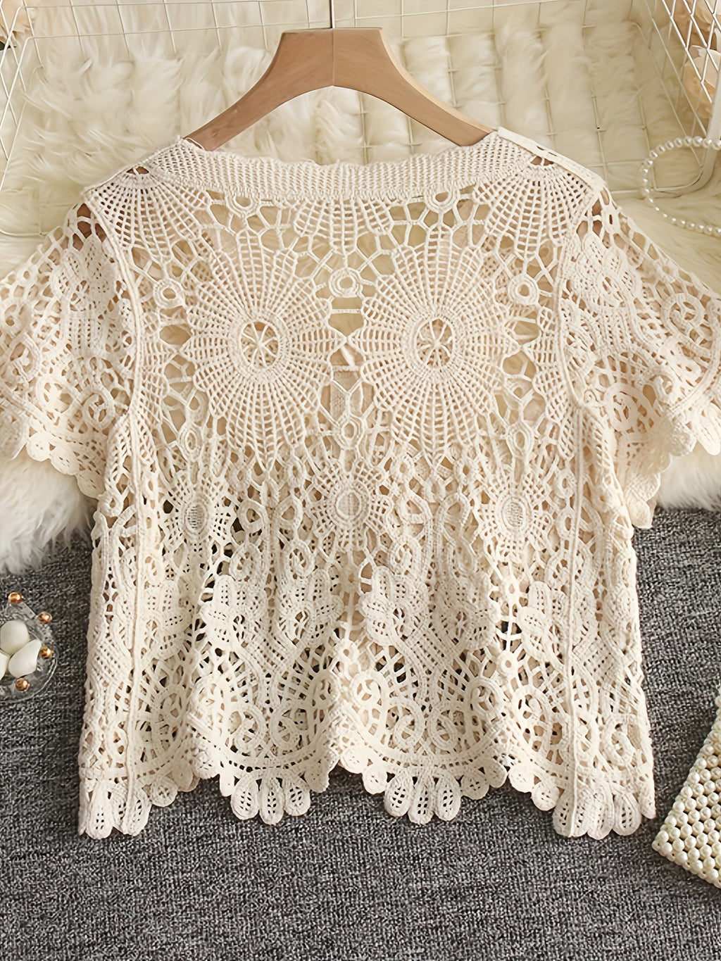 Boutique Button Front Vest for Easy Styling with V-Neckline