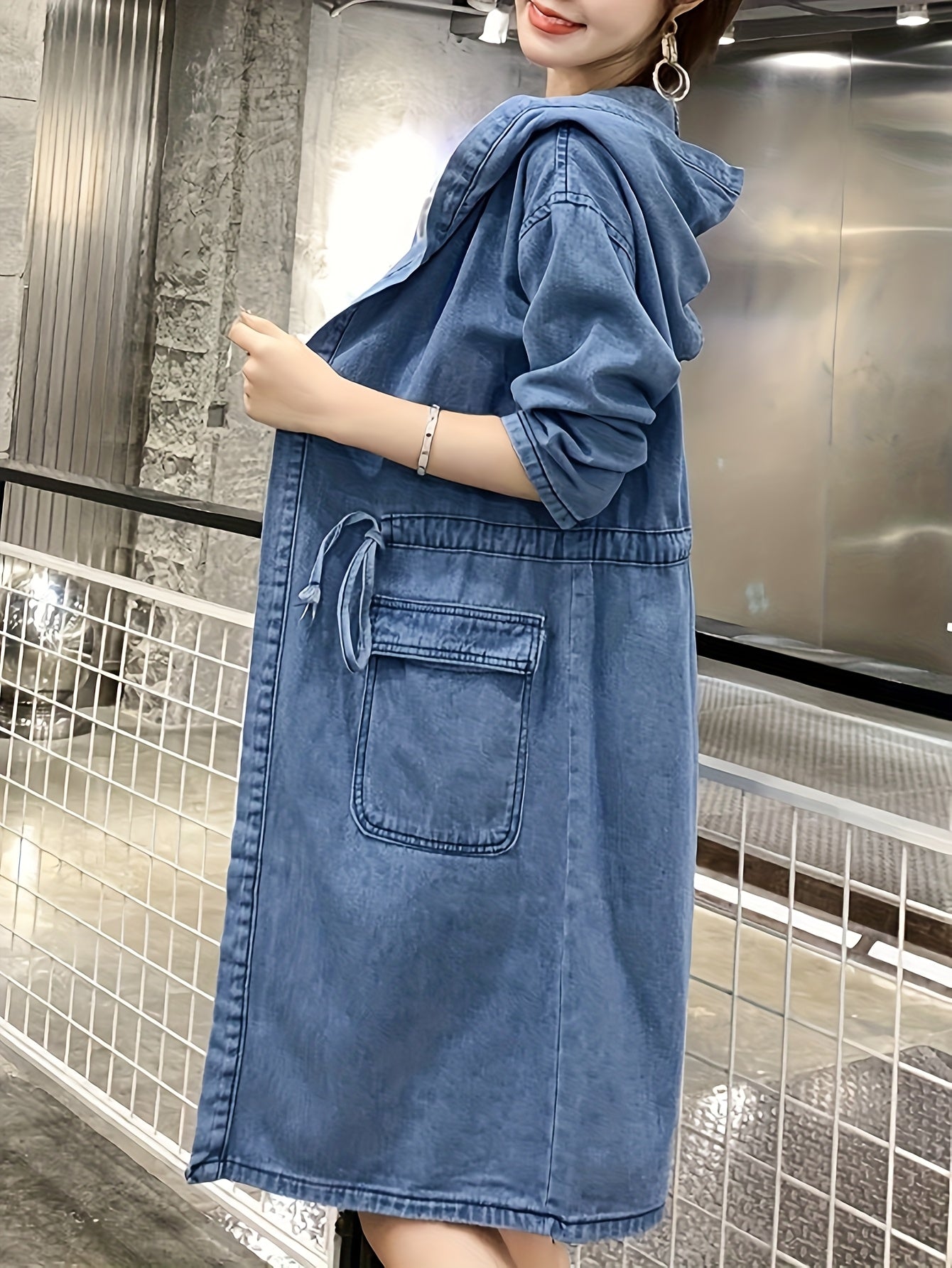 Boutique Denim Jacket for Easy Styling with Denim Look