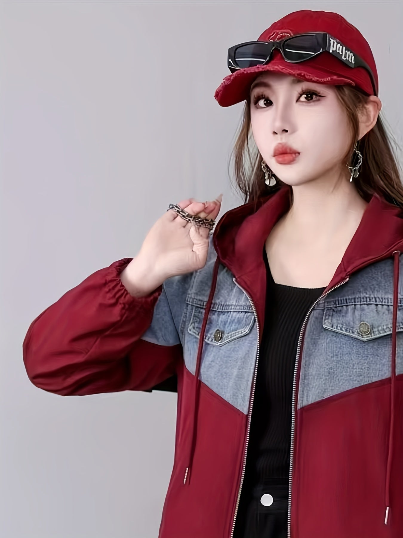 Boutique Hooded Jacket for Easy Styling with Hooded Design