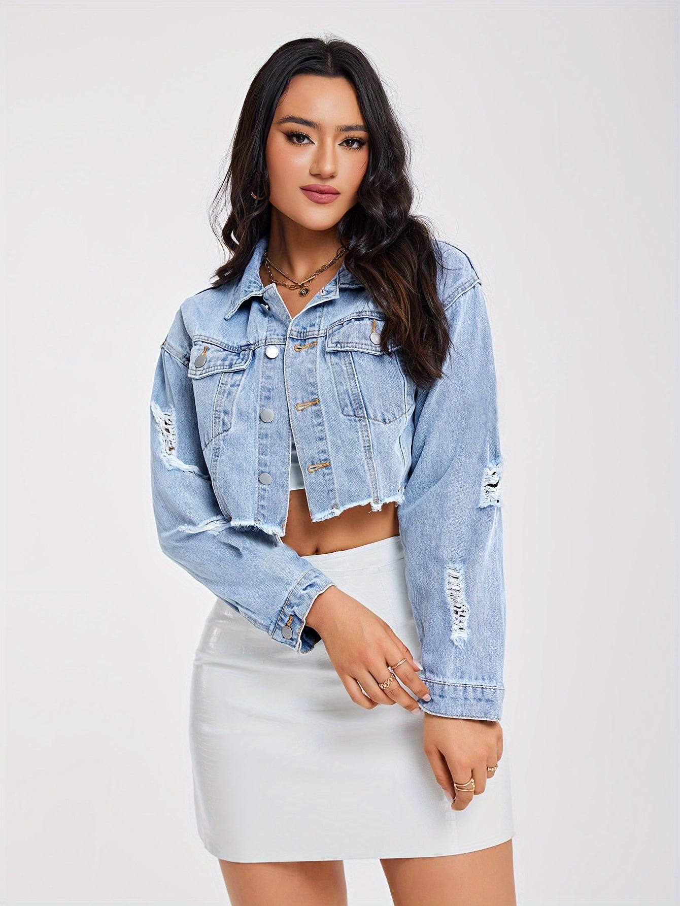 Modern Denim Jacket for Fresh Wardrobe Looks with Denim Look