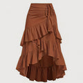 Boutique Women’s Skirt for Easy Styling with Ruffled Detail