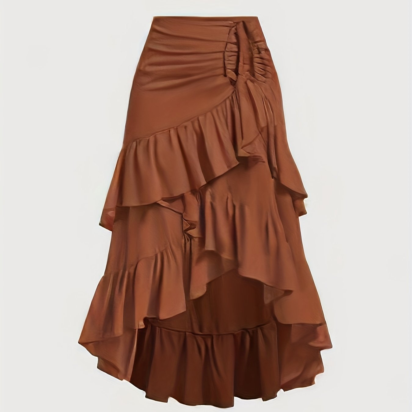 Boutique Women’s Skirt for Easy Styling with Ruffled Detail