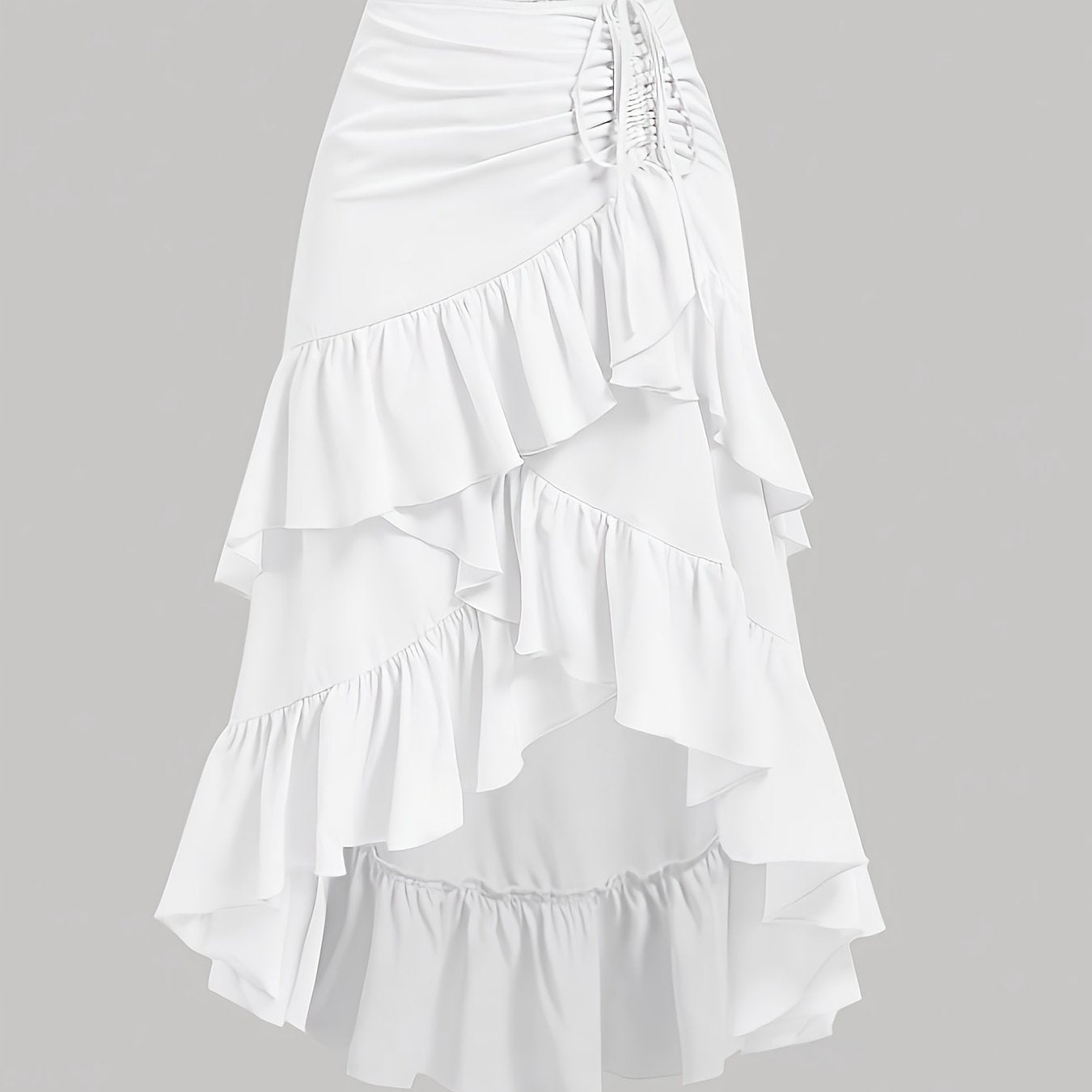 Boutique Pleated Skirt for Easy Styling with Ruffled Detail