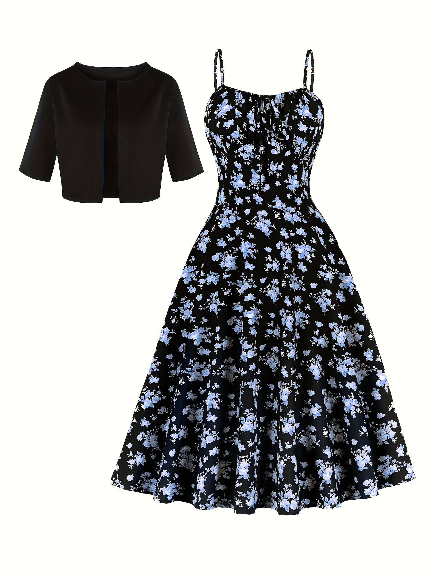 Floral Skirt for Polished Boutique Outfits with Floral Print