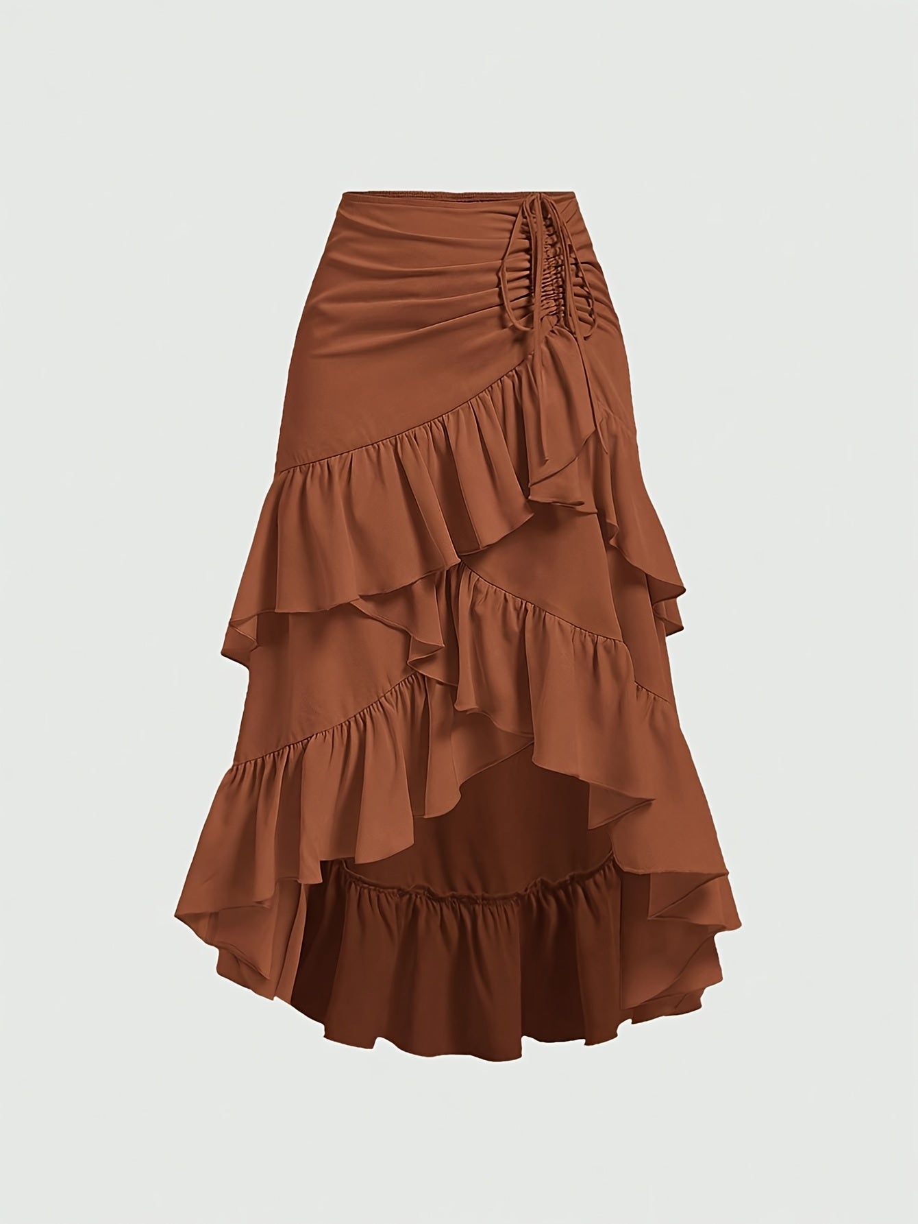 Boutique Pleated Skirt for Easy Styling with Ruffled Detail