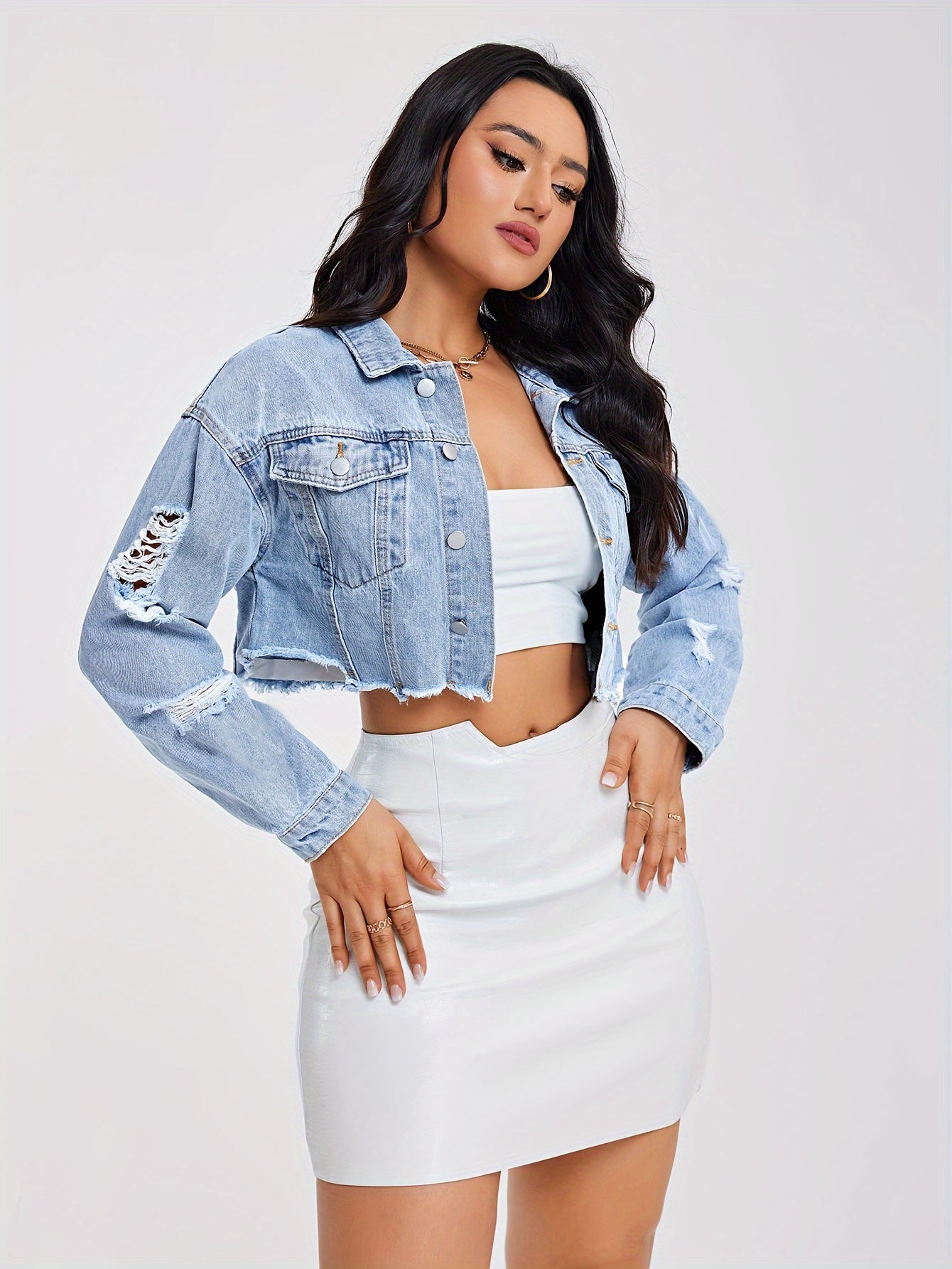 Modern Denim Jacket for Fresh Wardrobe Looks with Denim Look
