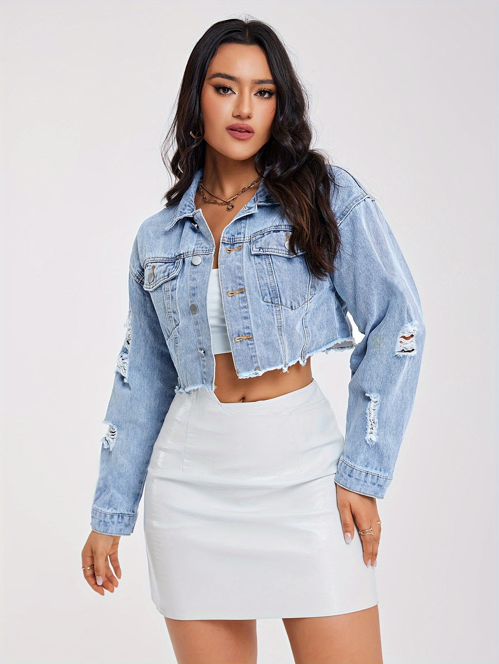 Modern Denim Jacket for Fresh Wardrobe Looks with Denim Look