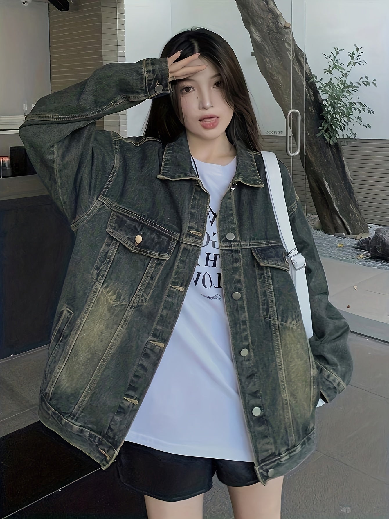 Boutique Denim Jacket for Easy Styling with Denim Look
