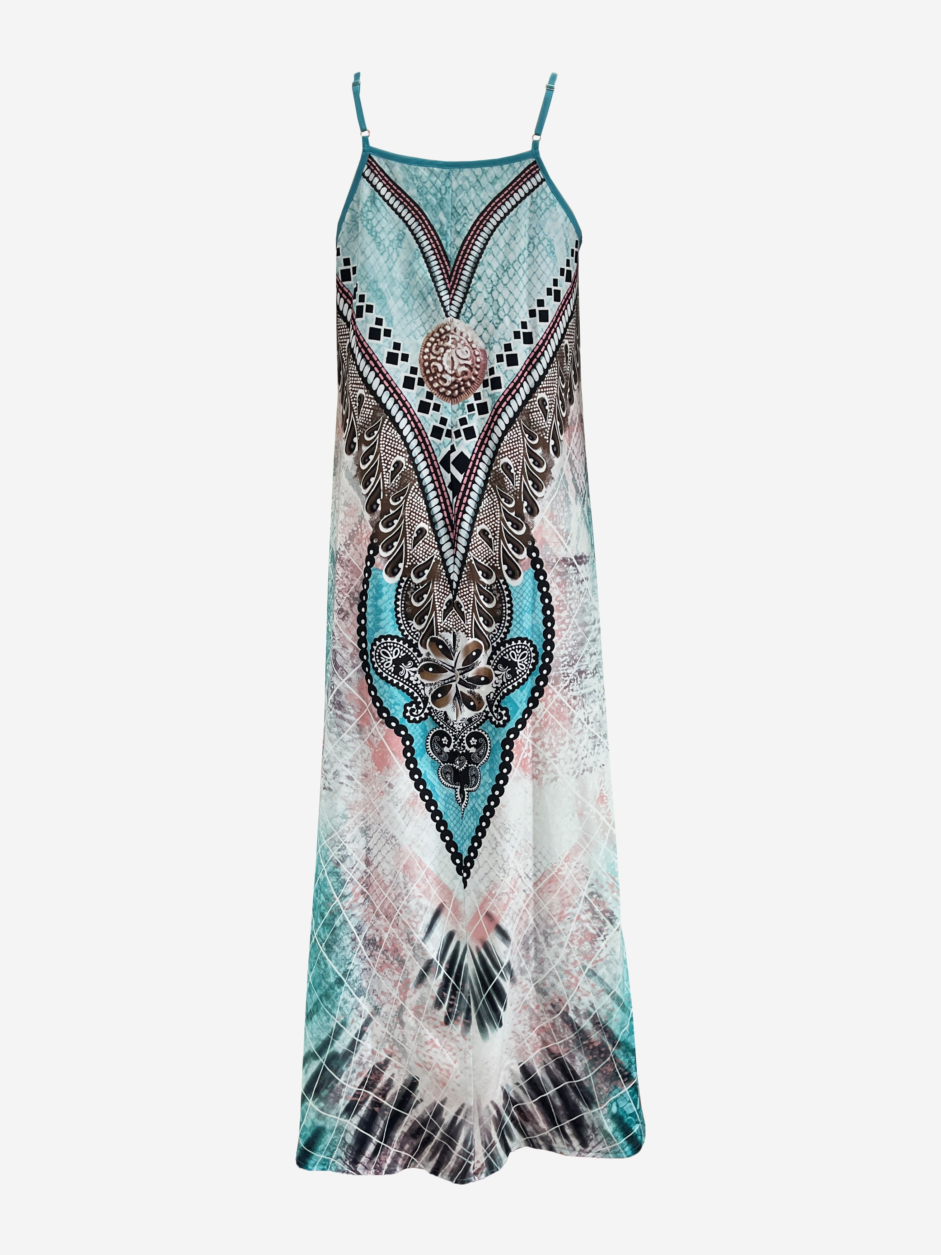 Maxi Dress for Polished Boutique Outfits with V-Neckline