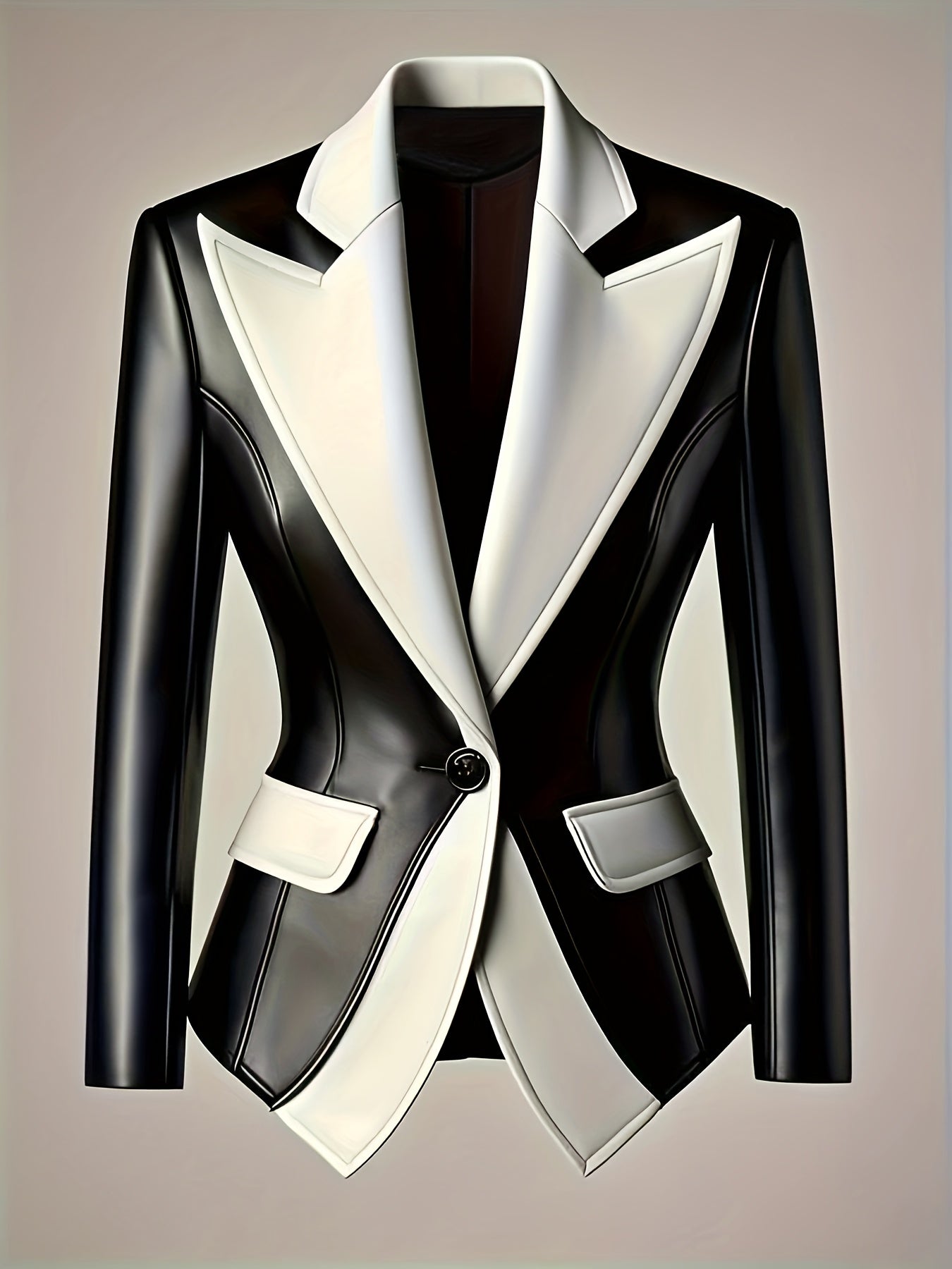 Faux Leather Moto Jacket with a Refined Everyday Fit with Faux Leather Finish