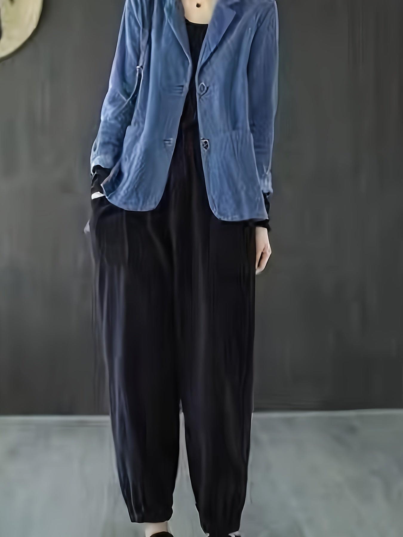 Modern Tailored Blazer for Fresh Wardrobe Looks with Long Sleeves
