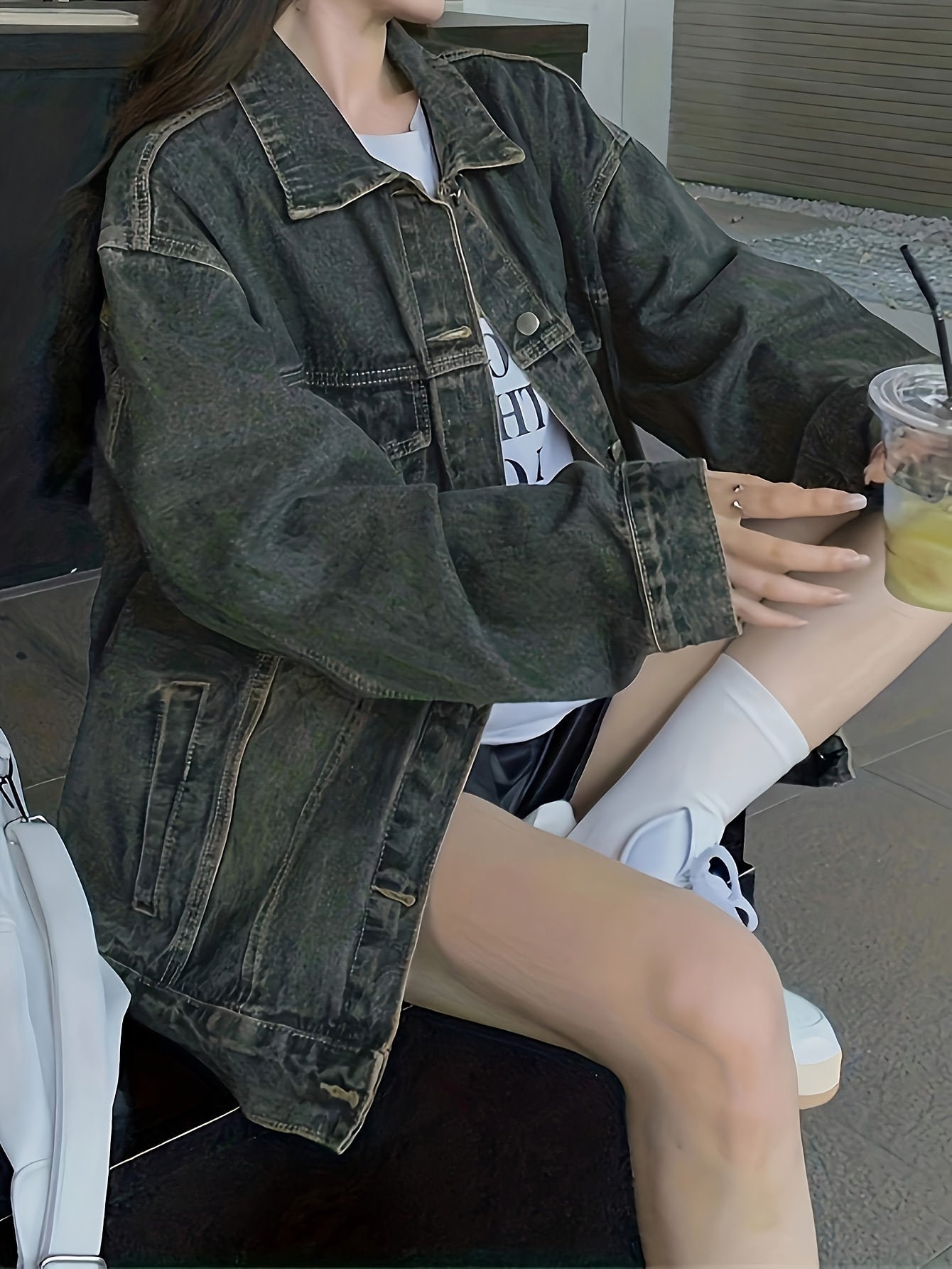 Boutique Denim Jacket for Easy Styling with Denim Look